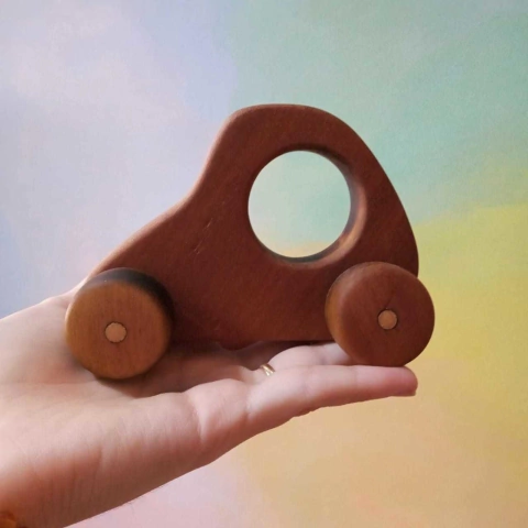 Carrinho em madeira escura (edição limitada)