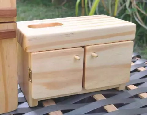 Pia para cozinha com armário