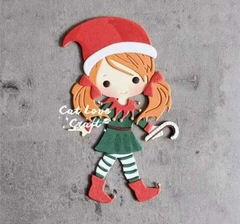 Set de 22 troqueles Duendecita Noel