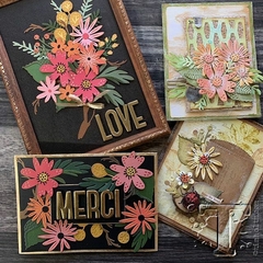 Sizzix Thinlits Dies By Tim Holtz Funky Floral, Large - comprar online