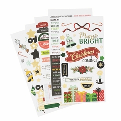 Vicki Boutin Evergreen and Holly Sticker Book Gold Foil Accents en internet