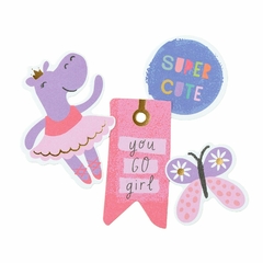 Pebbles Cool Girl Ephemera Icon - comprar online