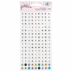 Pebbles Cool Girl Puffy Alpha Gold Foil