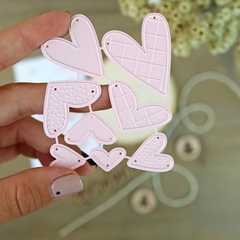 Set de troqueles Familia corazón MAZAPÁN - comprar online