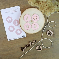 Set de troqueles Mini etiqueta navidad MAZAPÁN - comprar online