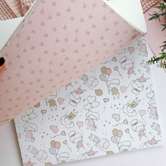 Bloc de papeles 12x12" con troquelados NEW LOVE - comprar online