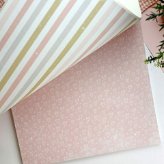 Bloc de papeles 12x12" con troquelados NEW LOVE en internet