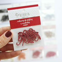Set de 6 cadenas de bolitas Cereza