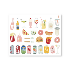 Die cuts chipboard LALA LAND - comprar online