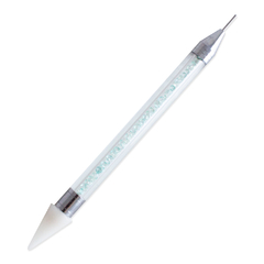 Herramienta pick up Kimidori Colors para recoger elementos pequeños Brillantitos turquesa