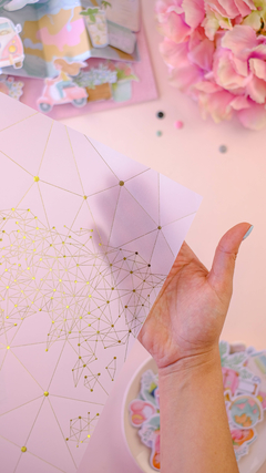 Vellum Foil Oro 30.5x30.5 cm VIVIR - comprar online