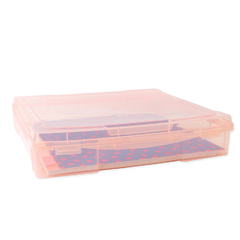Caja para papeles 12" x 12" Kimidori Colors ROSA