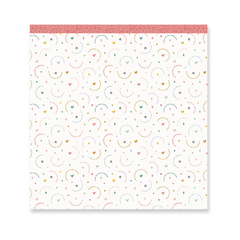 Bloc de 24 papeles estampados a una cara 30,5x30,5 cm LITTLE M - Minitienda de Scrap