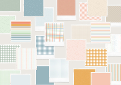 Stack 12"x12" Pastel Back to Basics x48 - comprar online