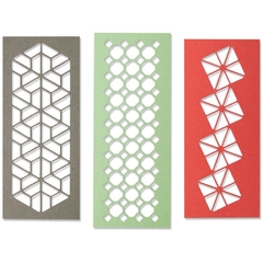 Sizzix Thinlits Dies By Sharon Drury 3/Pkg Geo Trio - comprar online