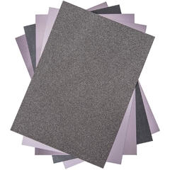 Sizzix Surfacez Opulent Cardstock Pack 8" x 11.5" 50/Pkg Charcoal - comprar online