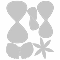Sizzix Thinlits Die Set 5PK - Classic Rose by Olivia Rose CH2 - comprar online