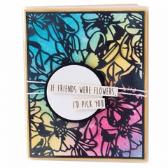 Sizzix Thinlits Die By Tim Holtz Flowery CH1 en internet