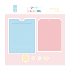 Troquel Kimidori Colors Tarjeta Pop Up