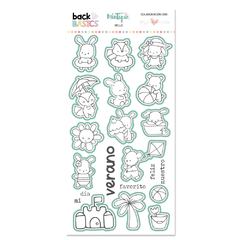 Sello y troquel Verano y Animales by My Enchanted Colors Back to Basics