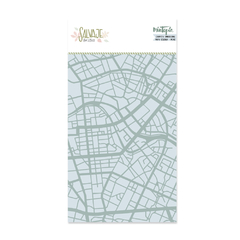 Carpeta de embossing mini 3"x5" Plano SALVAJE 