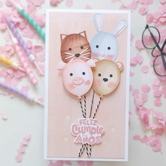 Troquel Globos de animales UN DIA ESPECIAL de Mintopía - comprar online