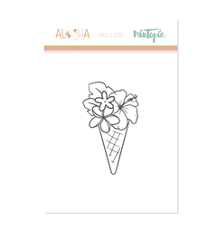 Sello ALOHA Helado