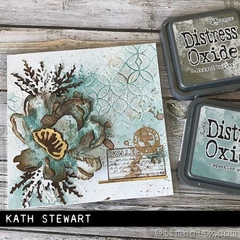 Sizzix Thinlits Dies By Tim Holtz 5/Pkg Brushstroke Flowers #3 CH2 - Minitienda de Scrap