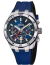 Reloj festina F20671 Hombre Malla Silicona Cronometro Caja de Acero