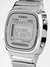 Reloj Mujer Casio Retro Vintage malla fina Plateado/Gris La670wa - comprar online
