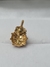 Aros vaquita san antonio esmaltada oro 18klts - Joyería Oro Rubí