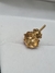 Aros vaquita san antonio esmaltada oro 18klts en internet