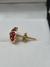Aros vaquita san antonio esmaltada oro 18klts - comprar online