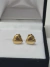 Aros corazon chico oro 18klts p o,7d - comprar online