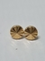 Aros facetados oro 18klts