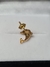 Aros delfin grande oro 18klts p0,9d - Joyería Oro Rubí