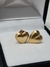 Aros Corazon grande peso 0,9d oro 18 klts - comprar online