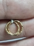 Aros cubanos oro 18Ktl 1er tamaño Retorcido - comprar online