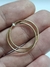 Aros cubanos oro 18Ktl 5to tamaño Liso - tienda online