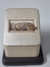 Anillo oro 18klts medio sin fin con cubic peso 2 gramos - comprar online