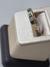 Anillo oro 18klts medio sin fin con cubic peso 2, 3 gramos