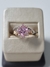 Imagen de Anillo Oro 18Kl Dama Rosseta con Cubic Peso 2,4 Gramos