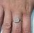 Anillo Oro 18kl Dama con Cubic Peso 2,8 Gramos