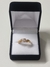Anillo Oro 18kl Dama con Cubic Peso 2,6 Gramos