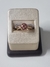 Imagen de Anillo Oro 18kl Dama Frutilla con Cubic Peso 3,2 Gramos