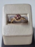 Anillo Oro 18kl Dama Frutilla con Cubic Peso 3,2 Gramos - tienda online