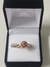 Anillo Oro 18kl Dama Frutilla con Cubic Peso 3,2 Gramos en internet