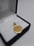 Medalla oro 18 klts Redonda con borde facetada mediana - comprar online