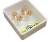abridor 18kt c/tic laminado estrella chica cubic modelo 782 + envio gratis
