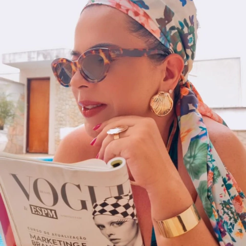 Brinco Concha Golden Pérola - comprar online